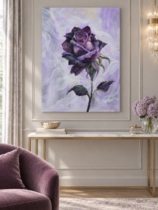 Obraz akrylowy 60 × 80 cm "Otulona szeptem "